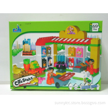 Plastic Intellectual Brick Toy (YY-0815)